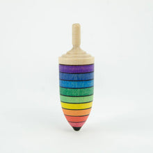 Load image into Gallery viewer, Mader Thunderbolt Spinning Top Rainbow