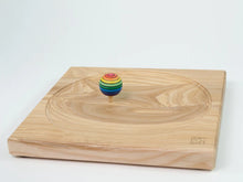 Load image into Gallery viewer, Mader Wooden Plate for Spinning Tops - 25cm