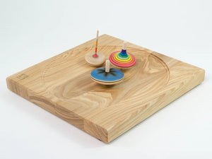 Mader Wooden Plate for Spinning Tops - 25cm