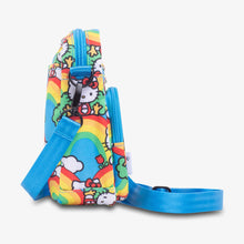 Load image into Gallery viewer, JuJuBe Mini Helix Crossbody Diaper Bag in Hello Rainbow Side View