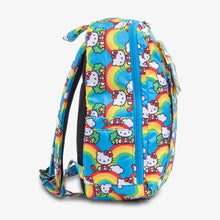 Load image into Gallery viewer, uJuBe MiniBe Backpack Diaper Bag in Hello Rainbow Side View