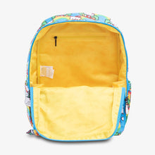 Load image into Gallery viewer, uJuBe MiniBe Backpack Diaper Bag in Hello Rainbow Interior View