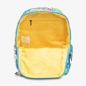 uJuBe MiniBe Backpack Diaper Bag in Hello Rainbow Interior View