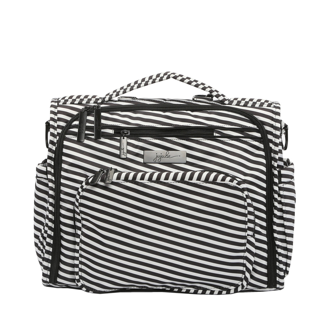 uJuBe BFF Diaper Bag in Black Magic Front View