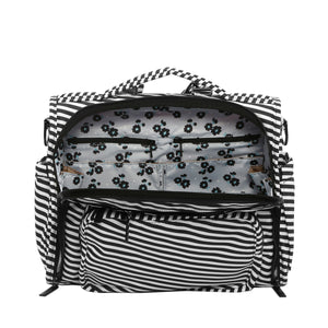 uJuBe BFF Diaper Bag in Black Magic Interior View