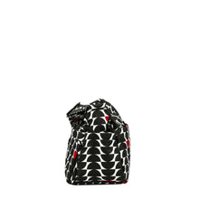 Load image into Gallery viewer, uJuBe Hobobe Purse Diaper Bag in Black Widow Side View