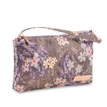 Load image into Gallery viewer, JuJuBe Be Quick Wristlet Wallet in Sakura at Dusk Sideway View