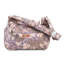 Load image into Gallery viewer, uJuBe Hobobe Purse Diaper Bag in Sakura at Dusk Front View
