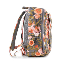 Load image into Gallery viewer, uJuBe MiniBe Backpack Diaper Bag in Whimsical Whisper Side View