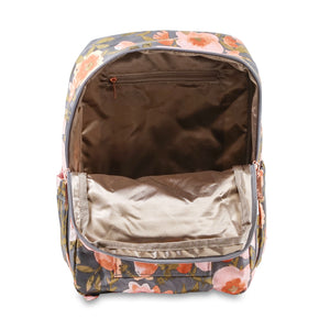 uJuBe MiniBe Backpack Diaper Bag in Whimsical Whisper Interior View