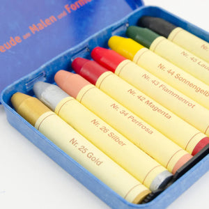 Stockmar Wax Stick Crayons - 8 Supplementary Colours in Tin