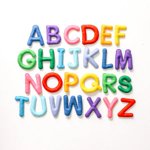 ABC Uppercase Felt Alphabet & Flashcards